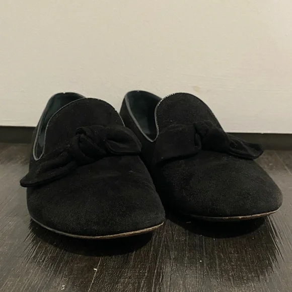 Louis Vuitton Black Suede Loafers - Picture 7 of 9